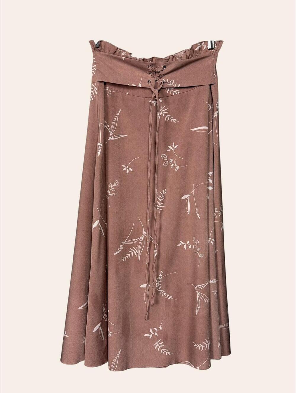 Shein Floral Multi Tie Skirt - Picture 1 of 2